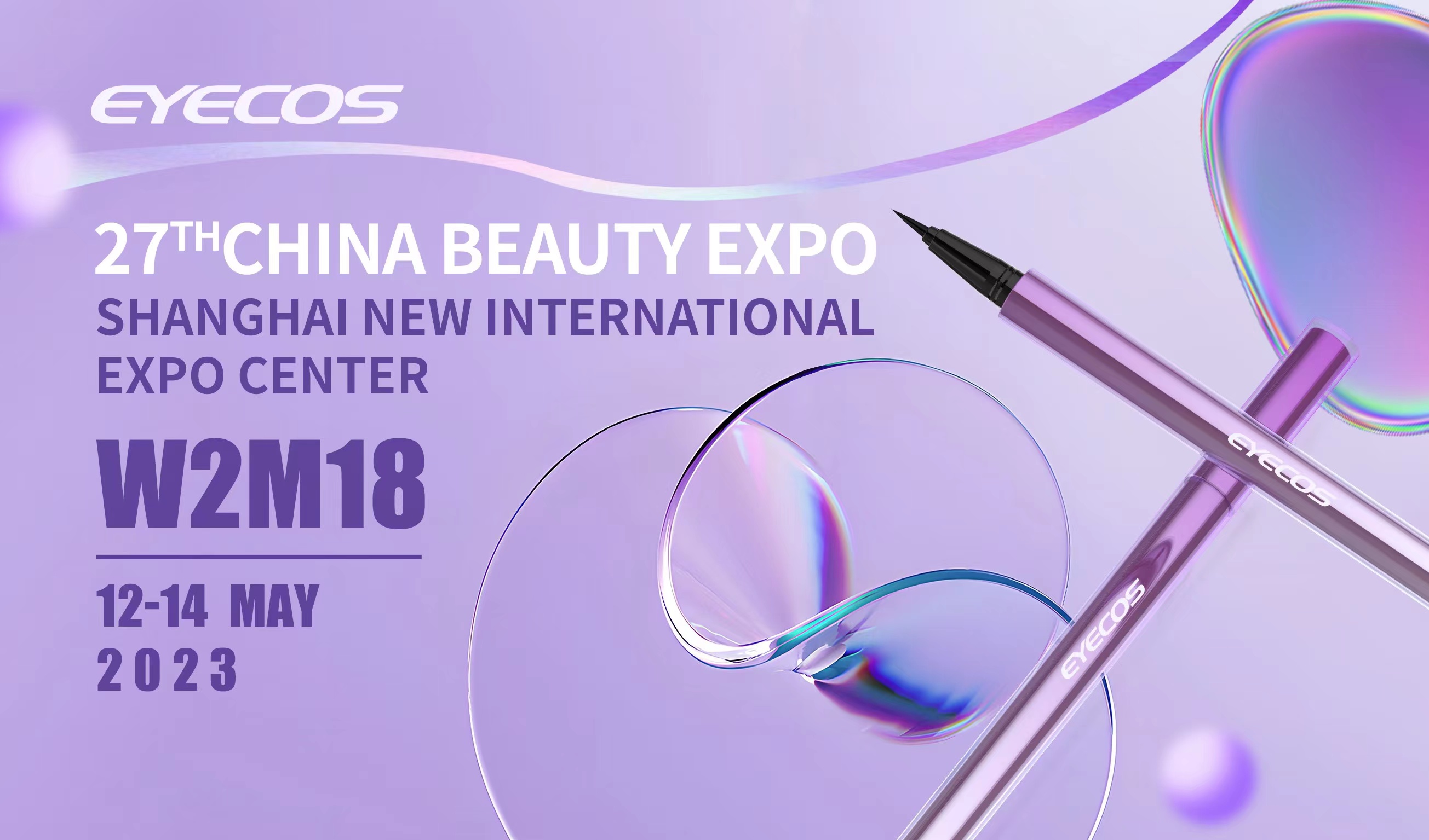 CBE China Beauty Expo, Shanghai, 12.-14. maj